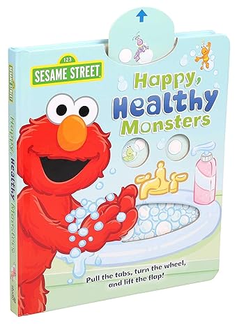 Sesame Street: Happy, Healthy Monsters (Pull, Turn & Lift) - MPHOnline.com