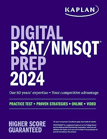 Digital PSAT/NMSQT Prep 2024(Kaplan Test Prep) - MPHOnline.com