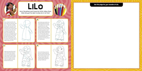 How to Draw (With Easel): Disney Stitch - MPHOnline.com