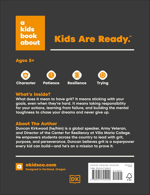 A Kids Book About Grit
