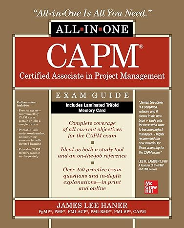 CAPM Certified Associate in Project Management All-in-One Exam Guide - MPHOnline.com