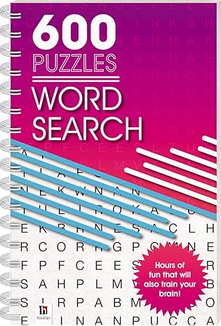 600 Puzzles: Wordsearch - MPHOnline.com