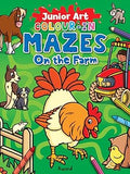 Junior Art Colour-in Mazes: On the Farm 9781782702061 - MPHOnline.com