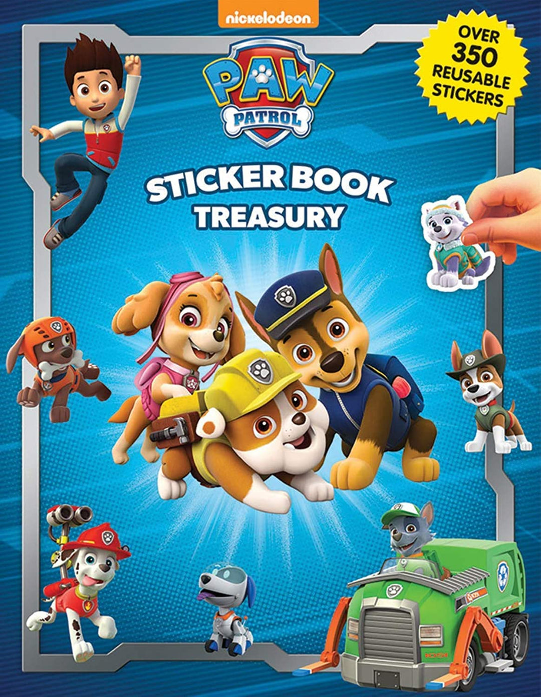STICKER BOOK TREASURY: NICK PAW PATROL – MPHOnline.com