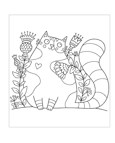 The Kittens Colouring Book Cosy Up With These Adorable Furry Felines - MPHOnline.com