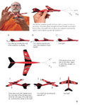 Instant Paper Airplanes Kit: 12 Pop-out Airplanes You Tape Together and Fly in Minutes! [12 precut pop-out airplanes; slingshot launcher, tape & full-color book] - MPHOnline.com