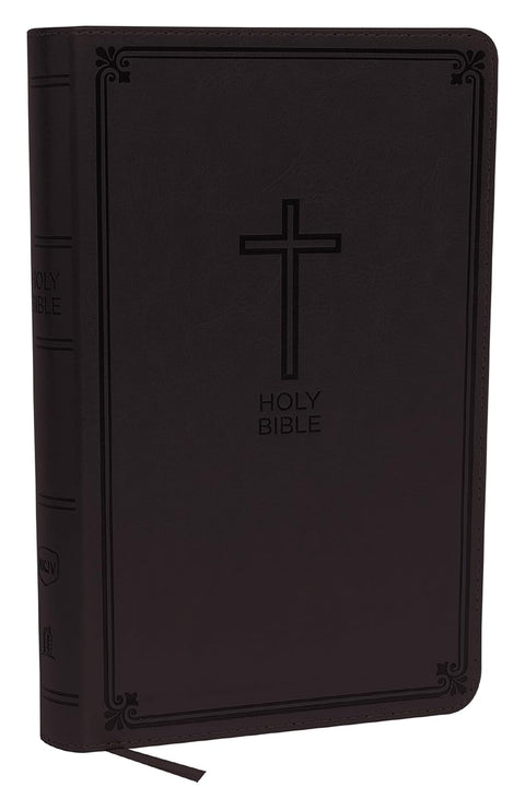 Nkjv, Deluxe Gift Bible, Imitation Leather, Gray, Red Letter - MPHOnline.com