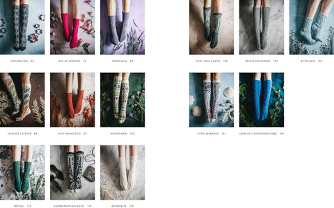 Knitted Socks: 20 gorgeous patterns inspired by places around the world - MPHOnline.com