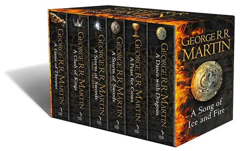 A Game of Thrones: The Story Continues [Export only]: The complete boxset of all 6 books (A Song of Ice and Fire) - MPHOnline.com