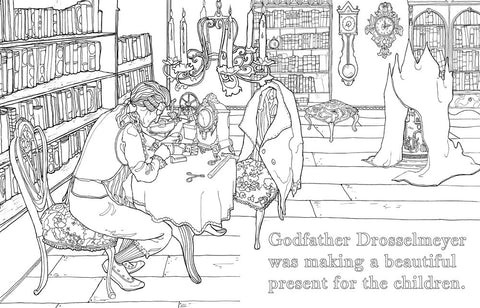 Nutcracker Colouring Book - MPHOnline.com