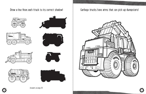 Book & Magnetic Playset: Tonka - MPHOnline.com