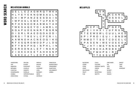 Brain Health Puzzles For Adults - MPHOnline.com