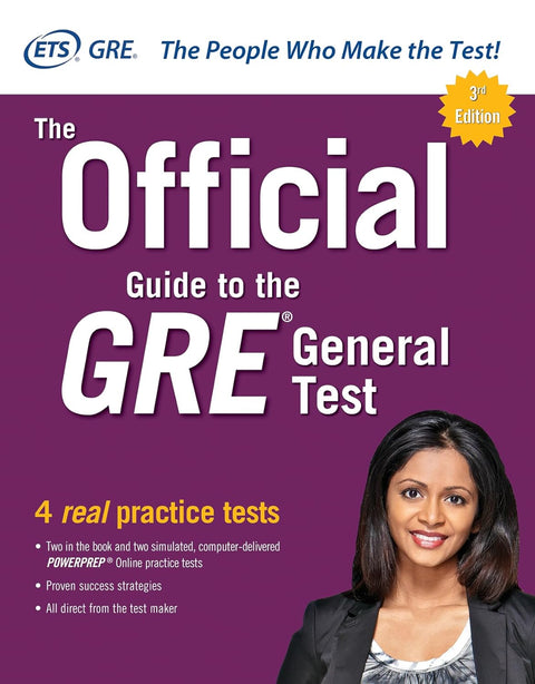 The Official Guide To The Gregeneral Test 3Ed - MPHOnline.com