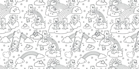 Care Bears Colours of Caring Colouring Book