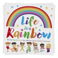 Picture Flats Life is a Rainbow - MPHOnline.com