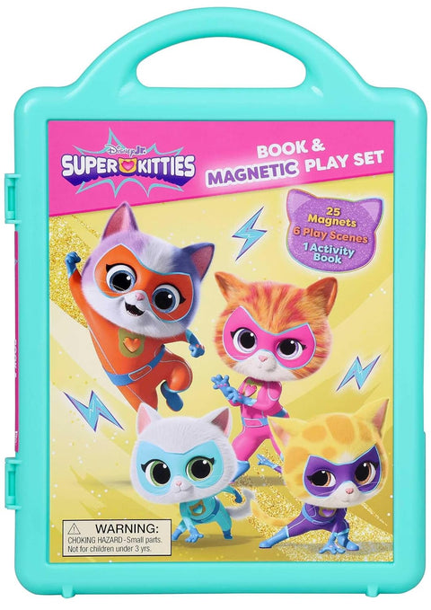 Book & Magnetic Playset: Disney SuperKitties - MPHOnline.com