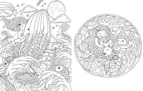 A Million Sea Creatures: Marine Cuties to Colour - MPHOnline.com