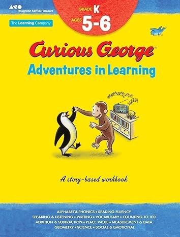 Curious George Adventures in Learning, Kindergarten: Story-based learning (Learning with Curious George) - MPHOnline.com