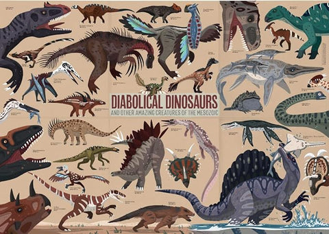 The Atlas of Diabolical Dinosaurs: and other Amazing Creatures of the Mesozoic - MPHOnline.com