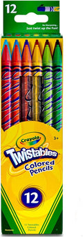 12 CLR TWISTABLE COLOUR PENCILS - MPHOnline.com