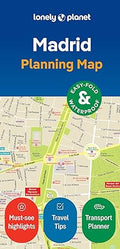 Lonely Planet Madrid City Map (2nd Edition) - MPHOnline.com