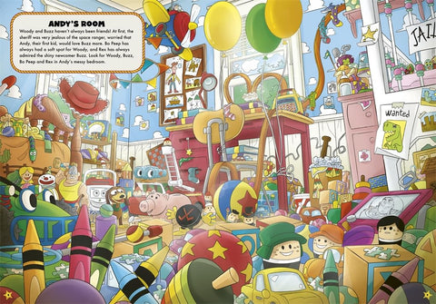Disney Toy Story: Where are Woody and Buzz? (A Search and Find Book) - MPHOnline.com