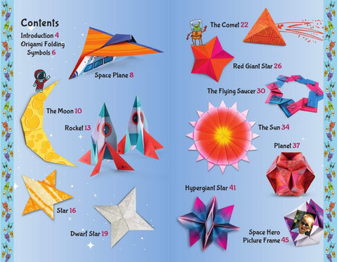 Origami Galaxy for Kids Kit: An Origami Journey through the Solar System and Beyond! [Includes an Instruction Book, Poster, 48 Sheets of Origami Paper and Online Video Tutorials] - MPHOnline.com