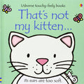 Usborne Touchy-Feely Books: That's Not My Kitten - MPHOnline.com