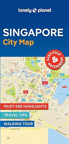 Lonely Planet Singapore City Map (2nd Edition) - MPHOnline.com