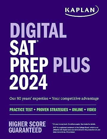 Digital SAT Prep Plus 2024: Includes 1 Full Length Practice Test, 700+ Practice Questions (Kaplan Test Prep) - MPHOnline.com