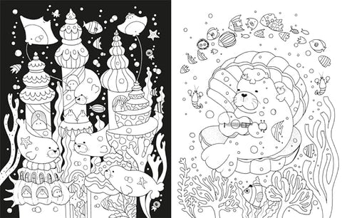 A Million Sea Creatures: Marine Cuties to Colour - MPHOnline.com