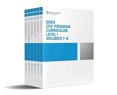 2024 CFA Program Curriculum Level I Box Set - MPHOnline.com