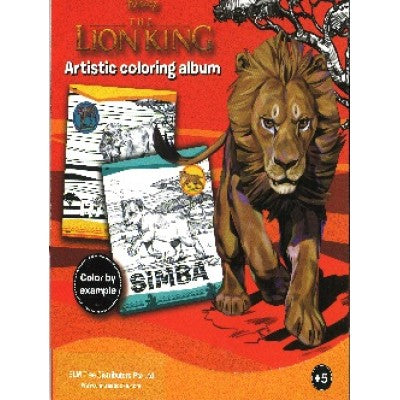 Atistic Coloring Albulm: The Lion King - MPHOnline.com