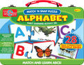 T.S. Shure Match N Snap Puzzle: Alphabet - Bendon - MPHOnline.com