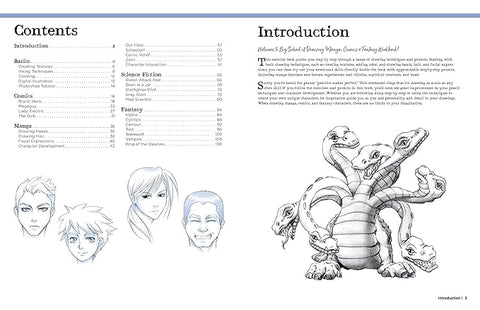 Big School of Drawing Manga, Comics and Fantasy Workbook - MPHOnline.com