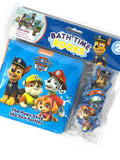 Bath Time Books: Nick Paw Patrol (Bath Book, 6 Padded Suction Cups, 1 Mesh Bag) - MPHOnline.com