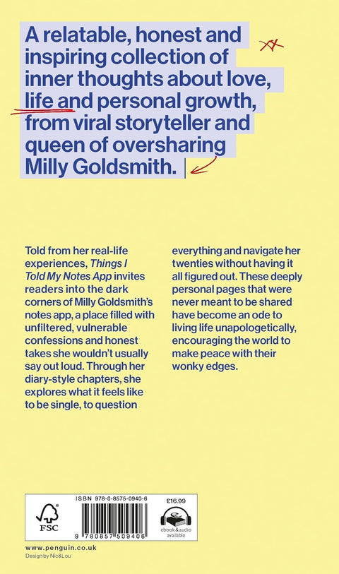 Things I Told My Notes App: Secret Diary of an Oversharer