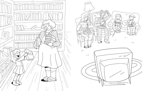 Matilda's Outrageous Coloring Adventure - MPHOnline.com