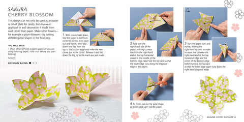 Mindful Japanese Origami : Paper block plus 64-page book - MPHOnline.com