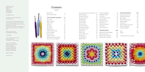 A Modern Girl's Guide to Granny Squares : Awesome colour combinations and designs for fun and fabulous crochet blocks - MPHOnline.com