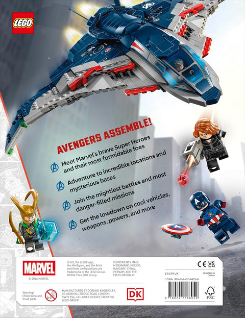 DK Lego Marvel Secrets of the Avengers - MPHOnline.com