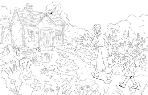 Matilda's Outrageous Coloring Adventure - MPHOnline.com
