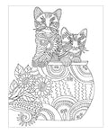 The Kittens Colouring Book Cosy Up With These Adorable Furry Felines - MPHOnline.com