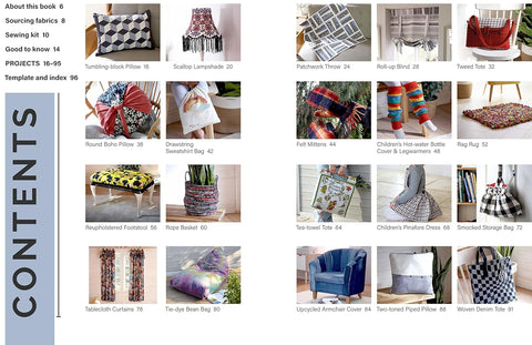 Refashion, Restyle, Restitch : 20 stylish sewing projects from preloved clothes & homewares - MPHOnline.com