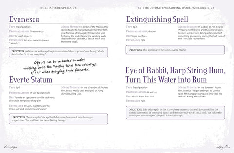 The Ultimate Wizarding World Spellbook Headmaster's Edition - MPHOnline.com