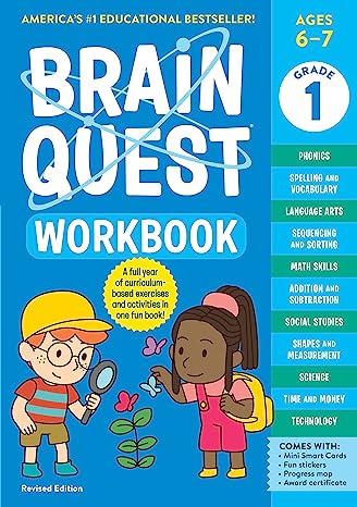 Brain Quest Workbook: 1st Grade Revised Edition (Brain Quest Workbooks) - MPHOnline.com