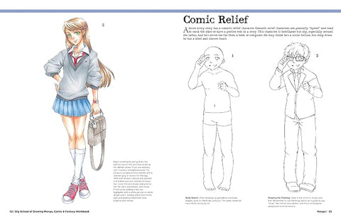 Big School of Drawing Manga, Comics and Fantasy Workbook - MPHOnline.com