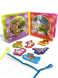 Bath Time Books: Disney Animals (Bath Book, 6 Padded Suction Cups, 1 Mesh Bag) - MPHOnline.com