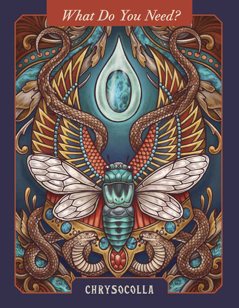 The Illustrated Crystallary Oracle Cards: 36-Card Deck of Magical Gems & Minerals - MPHOnline.com