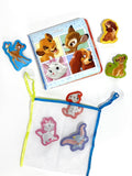 Bath Time Books: Disney Animals (Bath Book, 6 Padded Suction Cups, 1 Mesh Bag) - MPHOnline.com